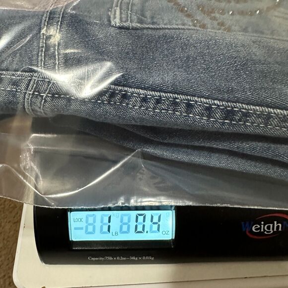 NWT True Religion Women Jeans 28 Jennie Crystal Viper Mid Rise Curvy Skinny $179 - Picture 12 of 13